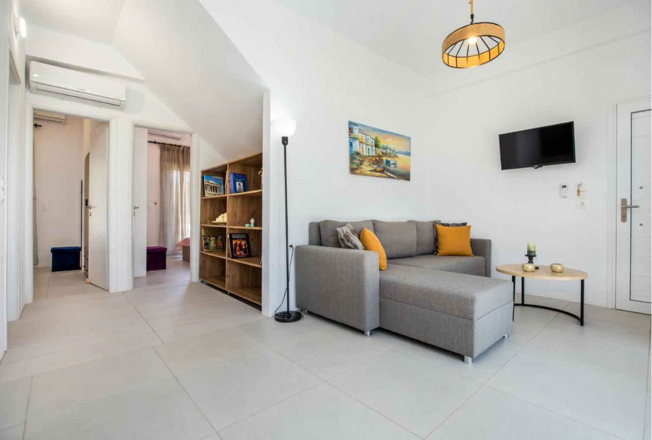 Avgoustidis Apartments Limenaria  Bagian luar foto